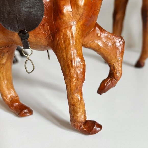 Leather Horse Figures - Picture 5 of 5